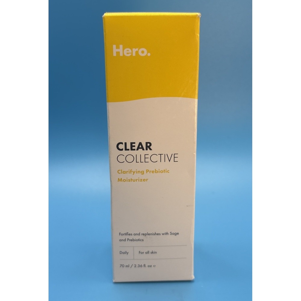 Hero. Clear Collective Clarifying Prebiotic Moisturizer 2.36 fl oz READ!